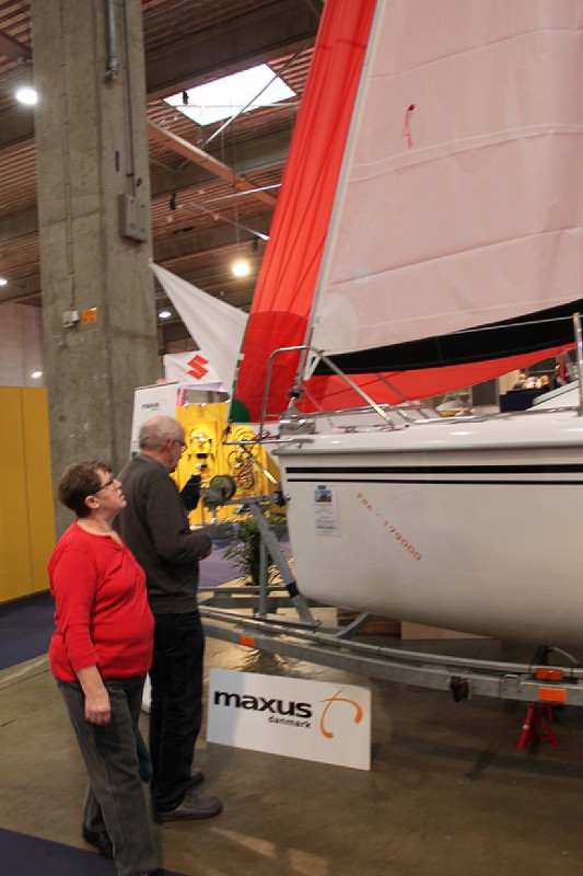 Maxus 22 udstillingsbåd Boatshow 2015 (3)