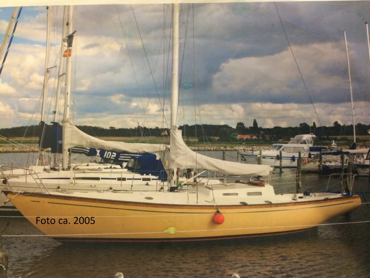 Gammel foto af båden ca årgan 2005